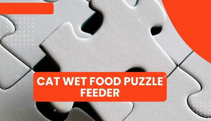 cat wet food puzzle feeder​