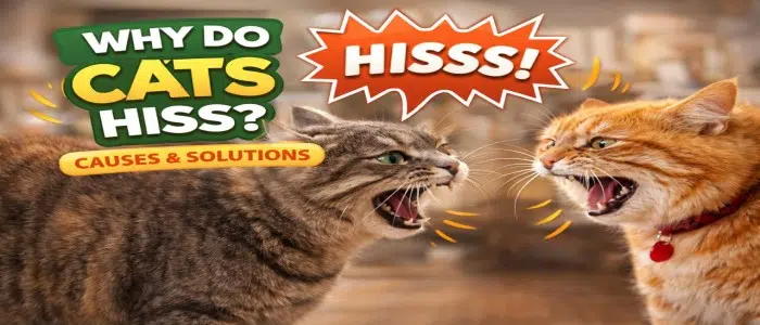 How to stop cats hissing