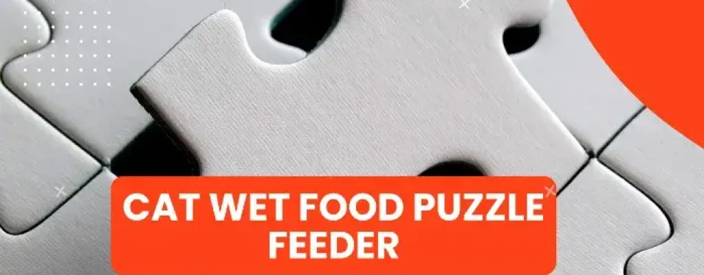 cat wet food puzzle feeder​
